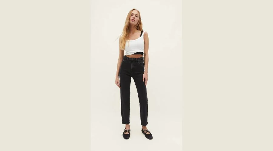 Slim Fit Mom Jeans