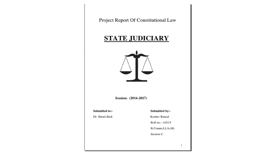 State Judiciary | celebzero