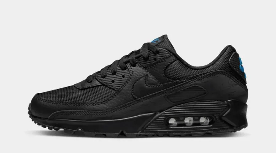 Nike Air Max 90 BlackBlack-Dark Marina Blue