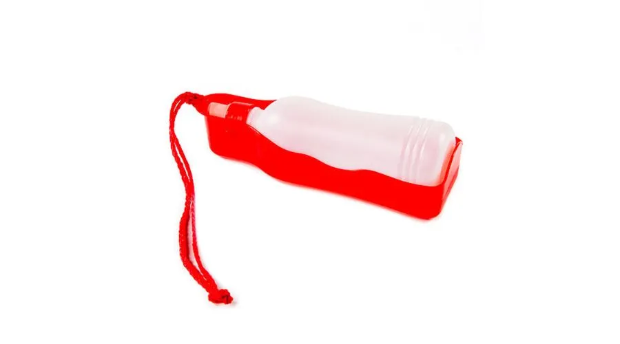 Tk-Pet Red Portable Drinker for Dogs and Cats