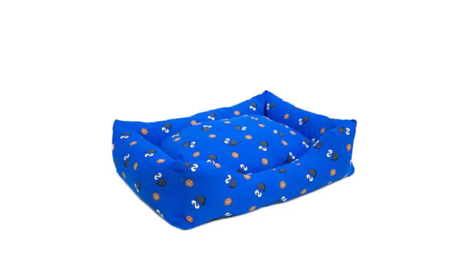 Dogzzz Snap Bed With Cookie Monster Print