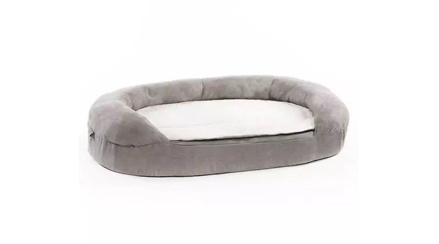 Ombala Gray Orthopedic Bed for Dogs