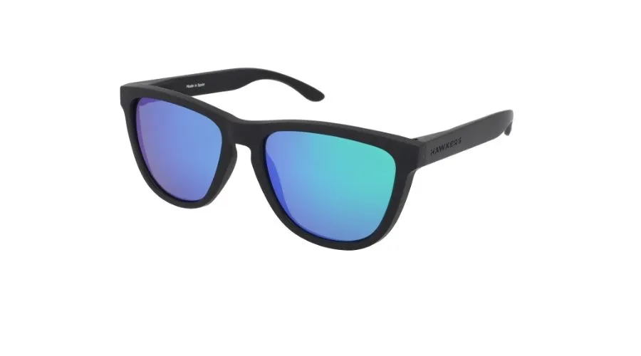 HAWKERS - POLARIZED ONE RAW Black Emerald Sunglasses For Men and Women