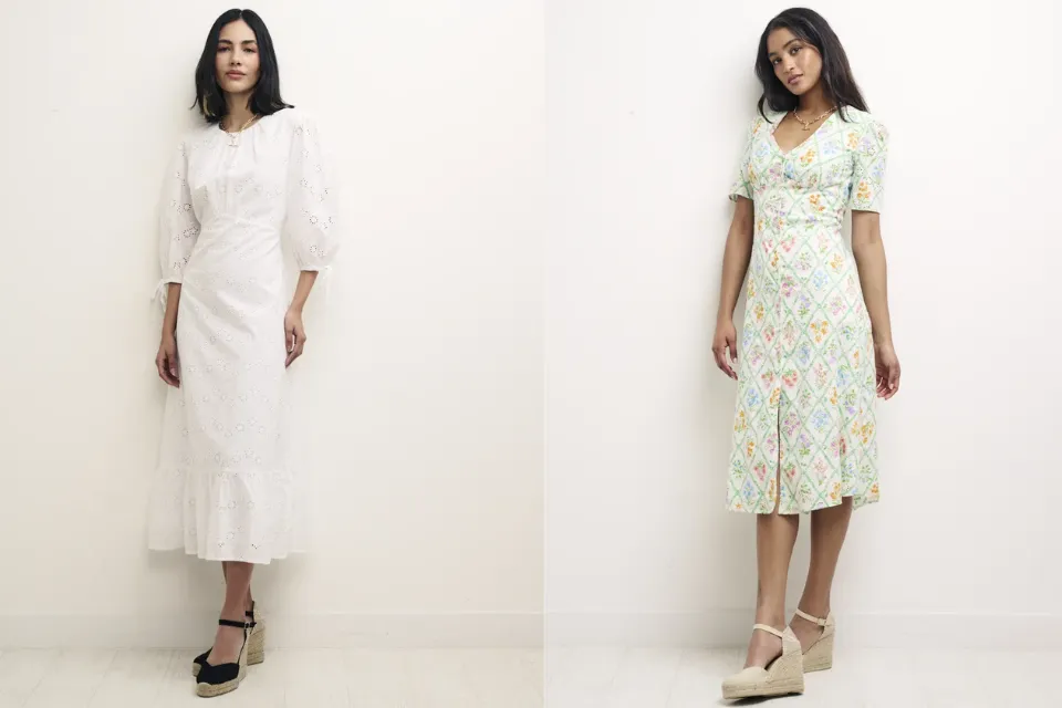 Broderie Anglaise dresses