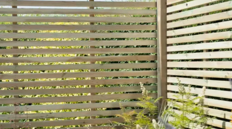 Forest- Contemporary Slatted Fence Panel (1.8m x 1.8m) | Celebzero