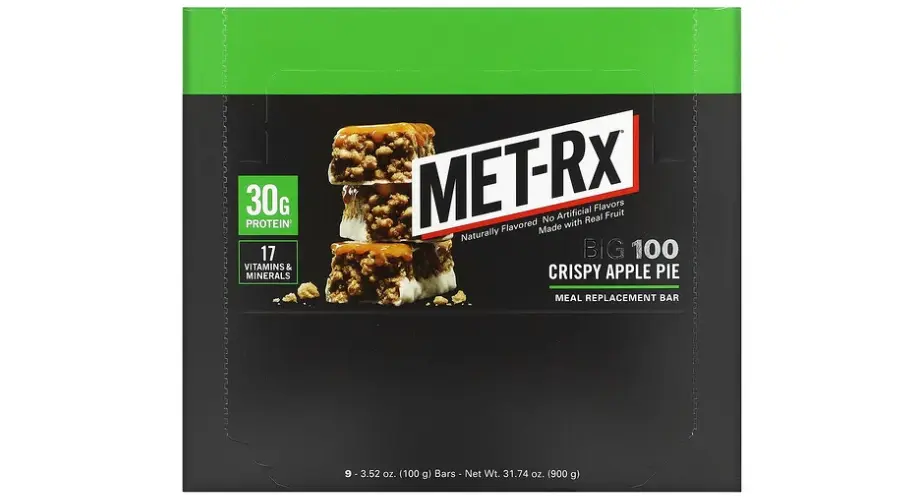 MET-Rx, Big 100, Meal Replacement Bar | Celebzero