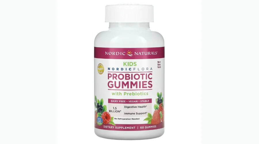 Probiotic Gummies Kids, Merry Berry Punch, 60 Gummies