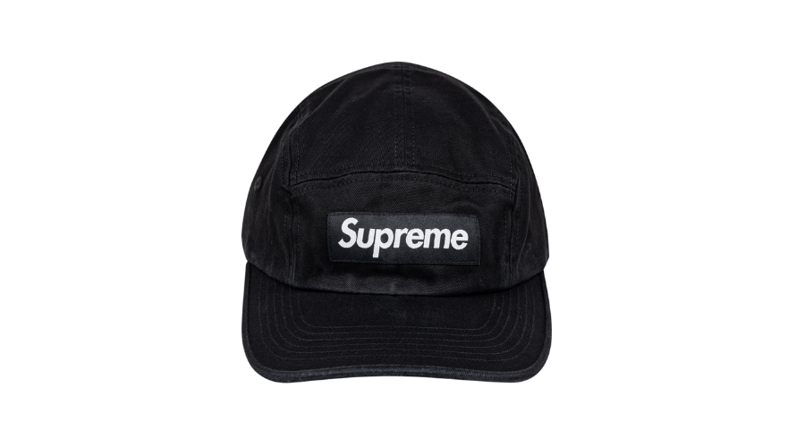 SUPREME WASHED CHINO TWILL CAMP CAP "SS 23"