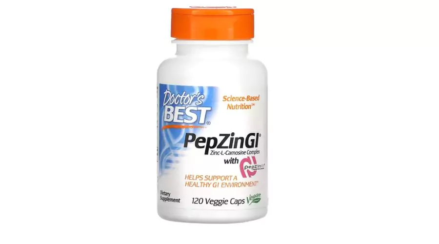 Doctor's Best, PepZin GI, Zinc-L-Carnosine Complex