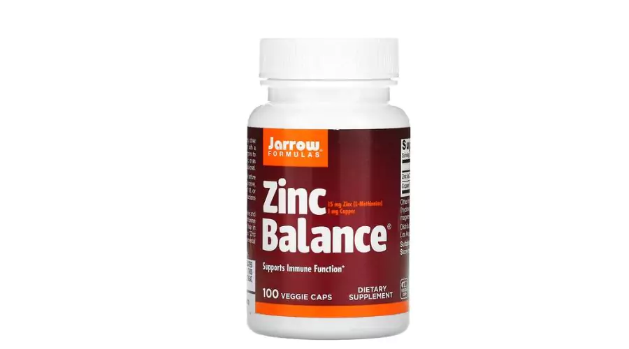 Jarrow Formulas, Zinc Balance