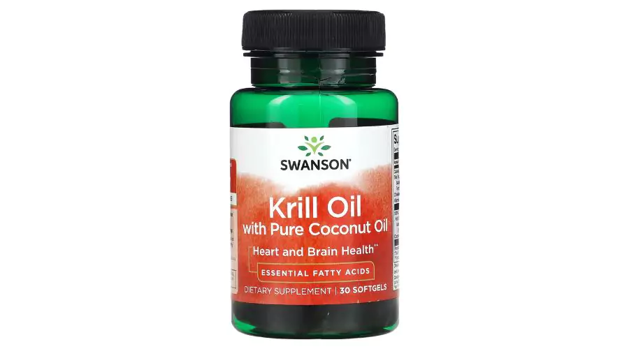 Swanson Krill Oil +Pure Coconut Oil