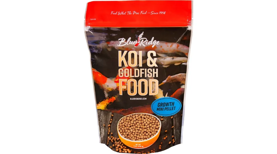 Blue Ridge koi & goldfish food