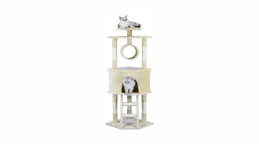 Go Pet Club 56- in Economical Cat Tree & Sisal Covered Posts 