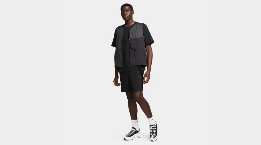 NIKE LIGHTWEIGHT TECH SHORTS BLACK | Celebzero