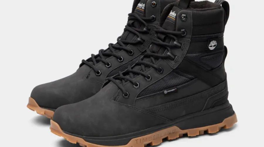 Timberland Treeline Waterproof Tall Insulated Boot Black Nubuck | Celebzero