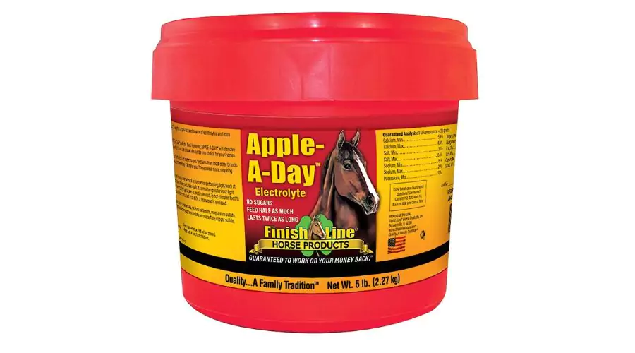 Finish Line Apple-A-Day Electrolyte Apple Flavor Powder