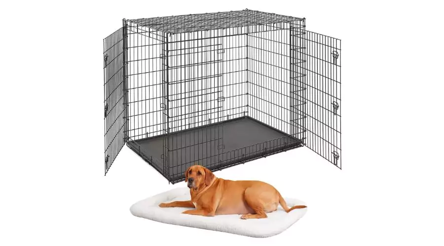 Bundle Double Door Wire Crate