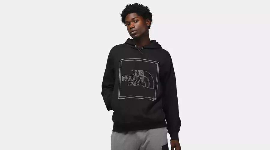 THE NORTH FACE COORDINATES PULLOVER HOODIE TNF BLACK / SILVER REFLECTIVE