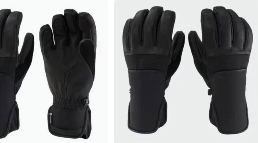 Waterproof Gloves - Ski 550 Black