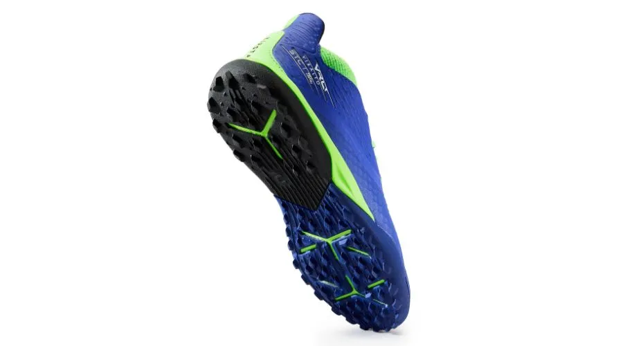 Kids' Lace-Up Soccer Cleats - Viralto III FG BlueNeon