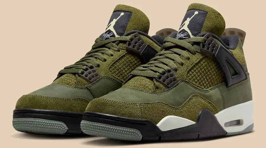 Mens Jordan Air Jordan 4 Retro Se Craft 'olive' 