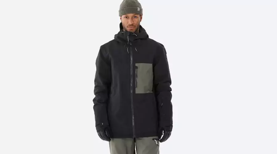 Dreamscape Men’s Winter Jacket - SNB 500 Black