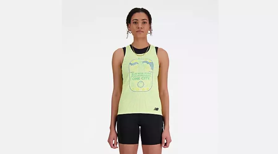 NYRR Boroughs Printed Singlet