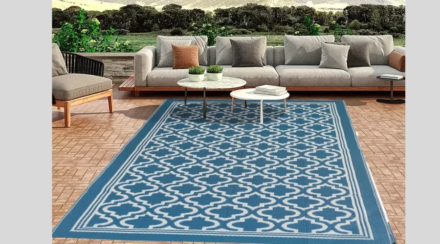 Outdoor Rug Plastic Straw Rug Waterproof