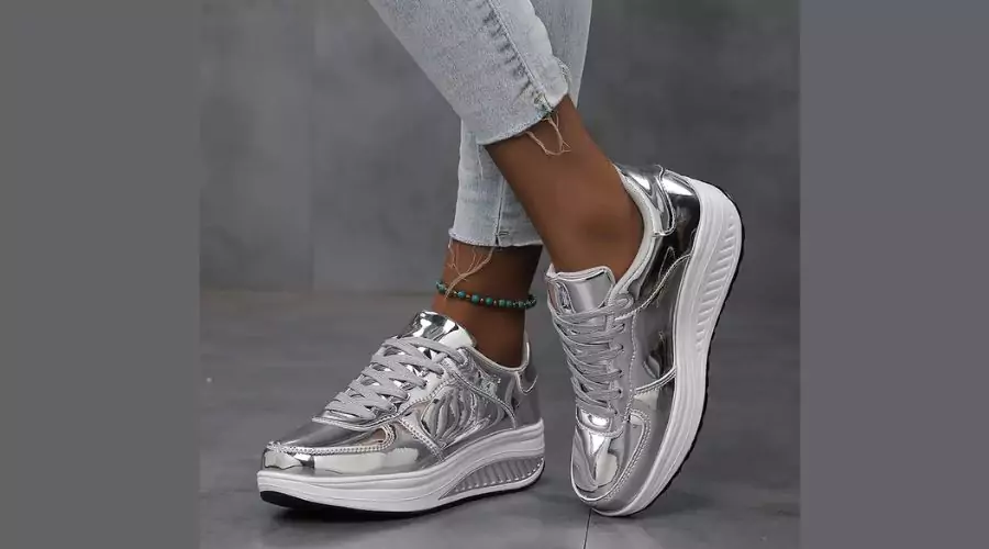 Fashionable High heeled Sneakers for Women