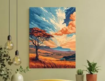landscape wall art