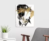 black & white wall art