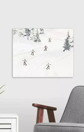 black & white wall art