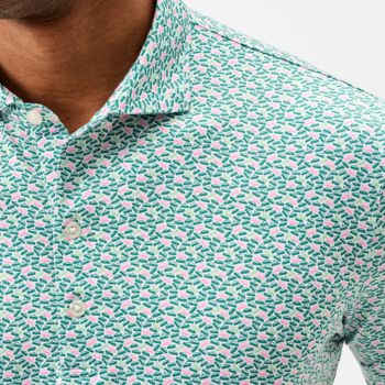 1 Performance Jersey Polo – Pimento
