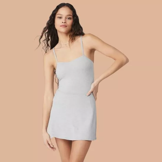 athletic dresses with built-in briefs | Celebzero